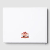 ウォーターカラー回転木馬ゲストブック ゲストブック (裏面)