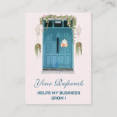 ウォーターカラー実在ドアエステート農業 紹介カード (正面)