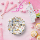 ウォーターカラー建設テーマの誕生日パーティー ペーパーボウル (パーティー)