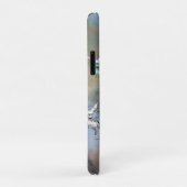 ウォーターカラー恐竜キッズモノグラム Case-Mate iPhoneケース (裏面/右)