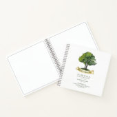 ウォーターカラー系図学ツリーファミリー懇親会ゲスト ノートブック (内部)