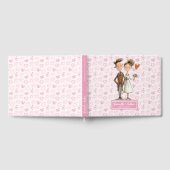 ウォーターカラー結婚ズカップルおもしろいゲストブック ゲストブック (全面)