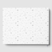 ウォーターカラー結婚ズゲストブックマおもしろいッ予測できなプル ゲストブック (裏面)