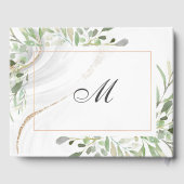 ウォーターカラー結婚ズゲストブック ゲストブック (裏面)