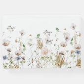 ウォーターカラー結婚フローラズゲストブック ゲストブック (裏面)