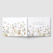 ウォーターカラー結婚フローラズゲストブック ゲストブック