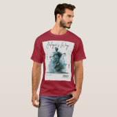 ウォーターカラー自由の女神Tシャツ Tシャツ (正面フル)