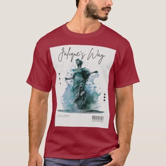 ウォーターカラー自由の女神Tシャツ Tシャツ (正面)