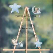 ウォーターカラー きらきら ちいさな 星 少年 赤ちゃん