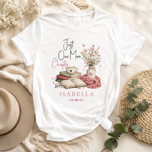 ウォーターカラー ひと章だけもうひとつ 花のあるリーダー  Tシャツ