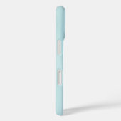 ウォーターカラー・アクア・縦ストライプ・パターン・コースト Case-Mate iPhoneケース (裏面 / 右)