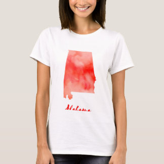 ウォーターカラー・アラバマ・アメリカ合衆国 Tシャツ