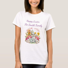 ウォーターカラー イースター Tシャツ