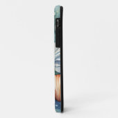 ウォーターカラー オーシャンブリーズ: 貝殻とヒトデ Case-Mate iPhoneケース (裏面/左)