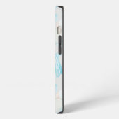 ウォーターカラー・シェル・モノグラム iPhoneケース (左側面)