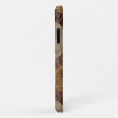 ウォーターカラー シェル 海の 木製 パーソナライズ Case-Mate iPhoneケース (裏面/右)