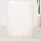  ウォーターカラー シーセドゥイ  ブライダルシャワー カード (裏面)