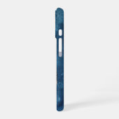 ウォーターカラー・シー・タートル・オーシャン・パーソナライズデザイン iPhone 16ケース (左側面)