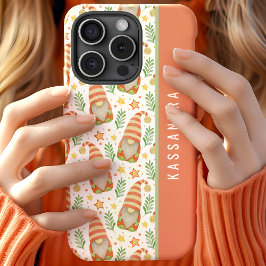 ウォーターカラー スカンジナビアノームのカスタムクリスマスCas iPhone 12ケース