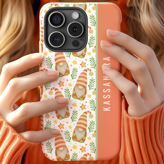 ウォーターカラー スカンジナビアノームのカスタムクリスマスCas Case-Mate iPhoneケース