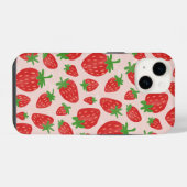 ウォーターカラー ストロベリー Case-Mate iPhoneケース iPhone 14ケース (裏面横)