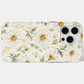 ウォーターカラー ダイジー 野の花 植物画 Case-Mate iPhoneケース (裏面 (横))