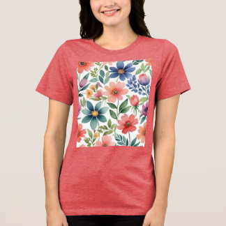 ウォーターカラー トライブレンドＴシャツ