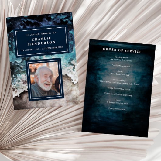 ウォーターカラー ビーチ 追悼式/記念式 プログラム