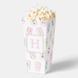 ウォーターカラー ピンク&グリーン 麻雀牌 モノグラム フェイバーボックス