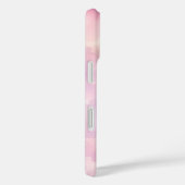 ウォーターカラー ピンク ラベンダー 花 抽象画 Case-Mate iPhoneケース (裏面 / 右)