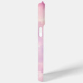 ウォーターカラー ピンク ラベンダー 花 抽象画 Case-Mate iPhoneケース (裏面 / 右)