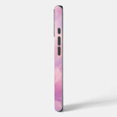 ウォーターカラー ピンク ラベンダー 花 抽象画 Case-Mate iPhoneケース (裏面 / 左)