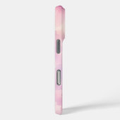 ウォーターカラー ピンク ラベンダー 花 抽象画 Case-Mate iPhoneケース (裏面 / 右)