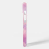 ウォーターカラー ピンク ラベンダー 花 抽象画 Case-Mate iPhoneケース (裏面 / 左)