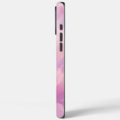 ウォーターカラー ピンク ラベンダー 花 抽象画 Case-Mate iPhoneケース (裏面 / 左)