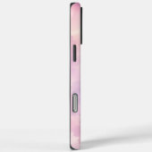 ウォーターカラー ピンク ラベンダー 花 抽象画 Case-Mate iPhoneケース (裏面 / 右)