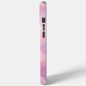 ウォーターカラー ピンク ラベンダー 花 抽象画 Case-Mate iPhoneケース (裏面 / 左)