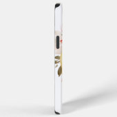 ウォーターカラー フェミニン シトラス フラワー 名入れ iPhoneケース (右側面)