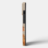 ウォーターカラー・フォクシー・フラワーフレンド 名前入り Case-Mate iPhoneケース (裏面 / 左)