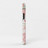 ウォーターカラー フローラル モノグラム Case-Mate iPhoneケース (裏面/右)