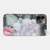 ウォーターカラー ブラックボード ローズ Case-Mate iPhoneケース (裏面(横))