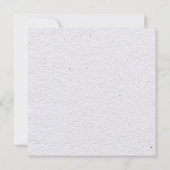 ウォーターカラー ボーホー フラワーとボタニカル リハーサル 招待状 (裏面)