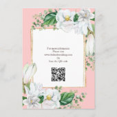 ウォーターカラー マグノリア ブラッシュ エンクロージャーカード (裏面)