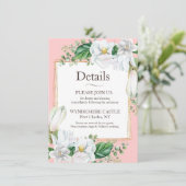 ウォーターカラー マグノリア ブラッシュ エンクロージャーカード (スタンド正面)