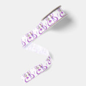 ウォーターカラー・マーディグラスパーティ グログランリボン (裏面)