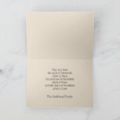 ウォーターカラー（ユダヤ教）メノラーハッピーハヌカー シーズンカード (内部)