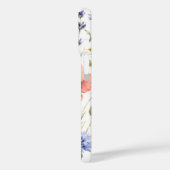 ウォーターカラー・ワイルドフラワーの草原・フラワー Case-Mate iPhoneケース (裏面 / 左)