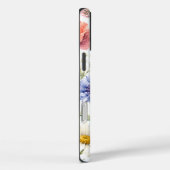 ウォーターカラー+ワイルドフラワーの草原+フラワー Case-Mate iPhoneケース (裏面 / 右)