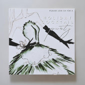 ウォーターカラー ヴォーグ ファッション ホリデー カクテル パーティー 招待状