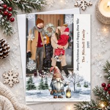 ウォーターカラー 冬 クリスマス ノーム 写真